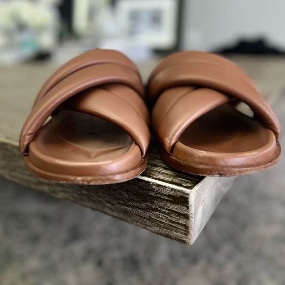 ANINE BING Lizzie Slides Cognac Size 41 see pics - Picture 4 of 17